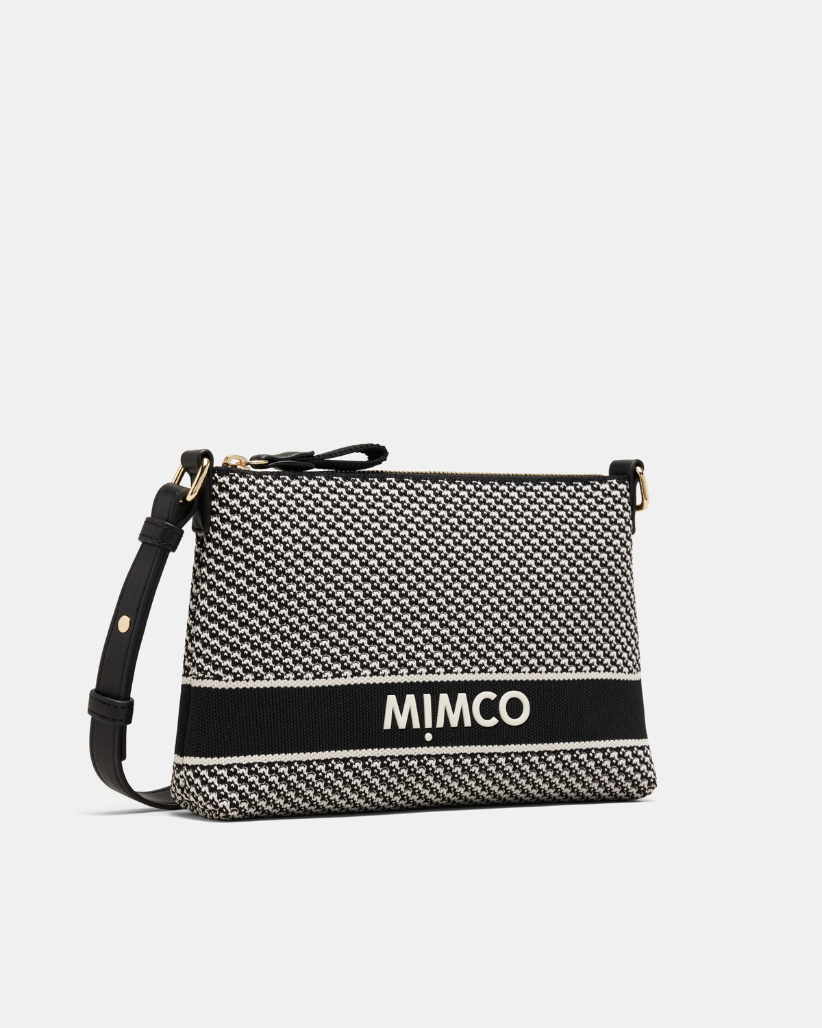 Blondie Crossbody Bag - Black White