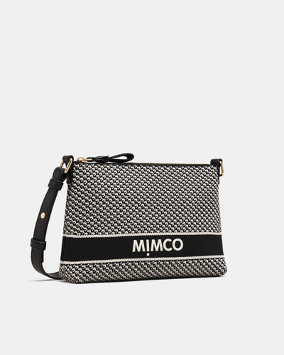 Blondie Crossbody Bag - Black White