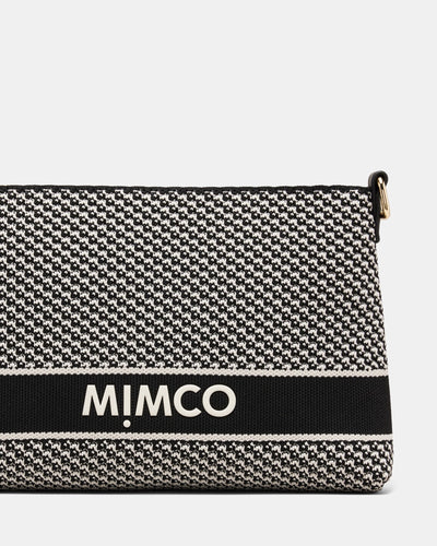 Blondie Crossbody Bag - Black White