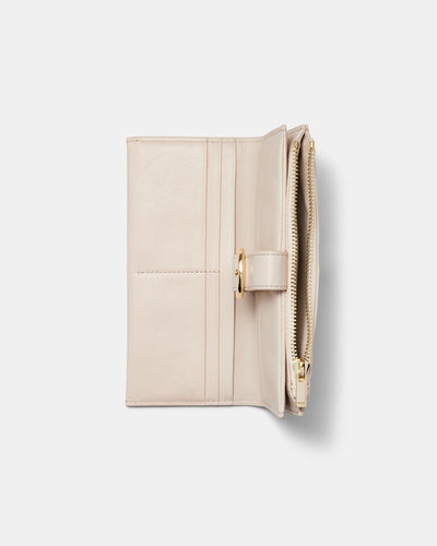 Arc Large Wallet - Linen