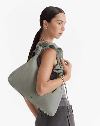 Hailey Shoulder Bag - Khaki Green