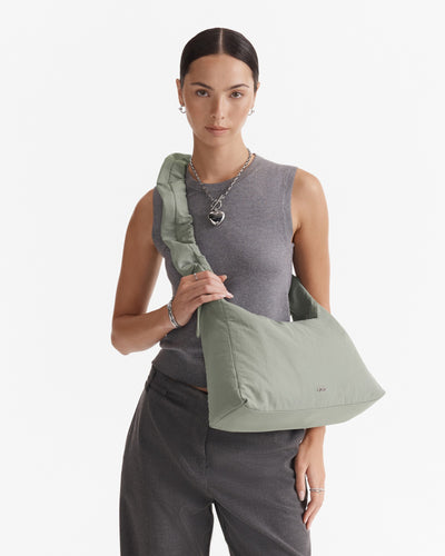 Hailey Shoulder Bag - Khaki Green