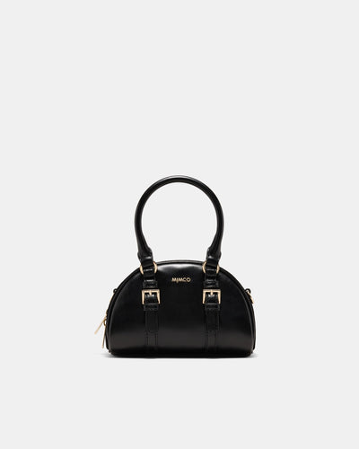 Robin Mini Bowler Crossbody Bag - Black