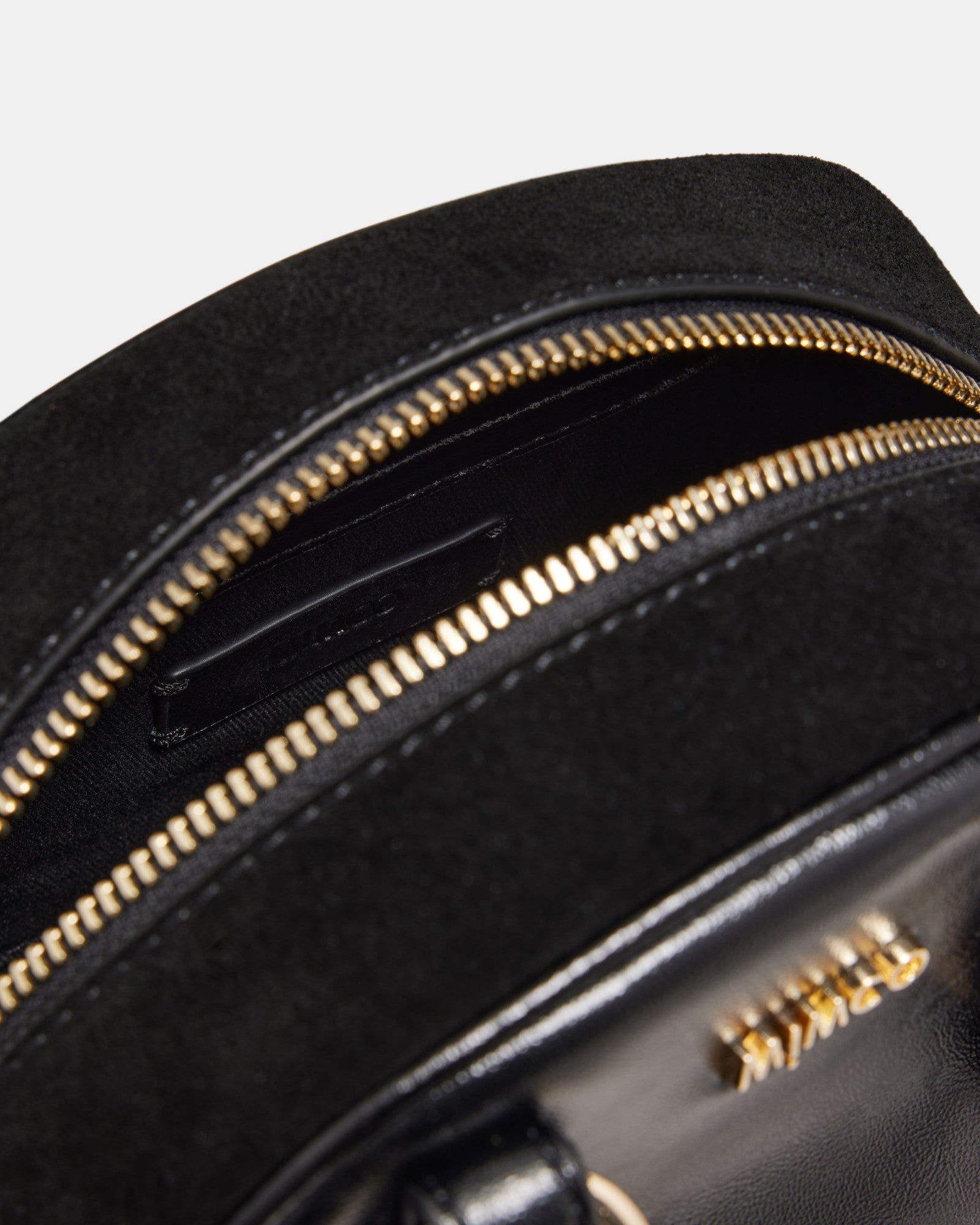 Robin Mini Bowler Crossbody Bag - Black