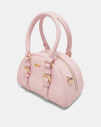 Robin Mini Bowler Crossbody Bag - Pink Dust