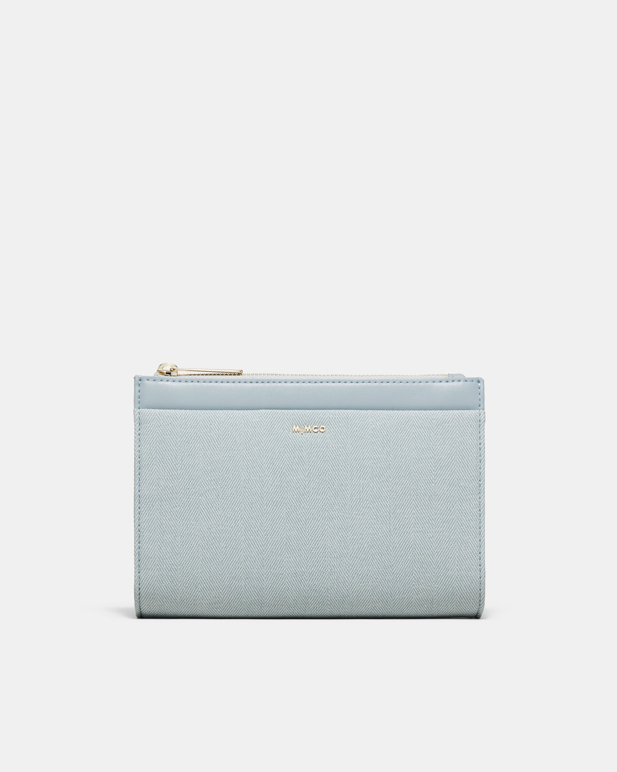 Yvette Gusset Pouch - Dusty Blue