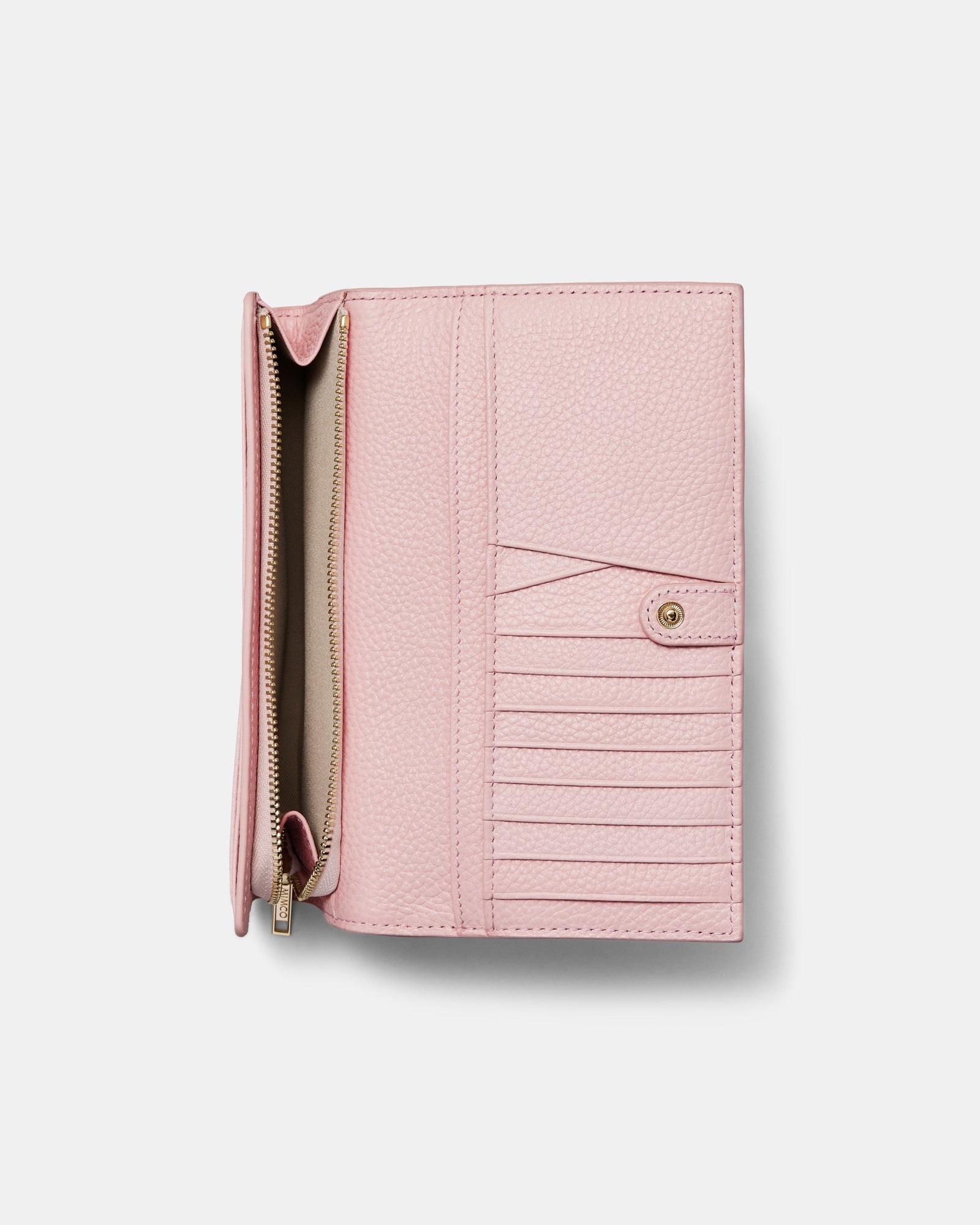 Drift Large Zip Wallet - Pink Dust