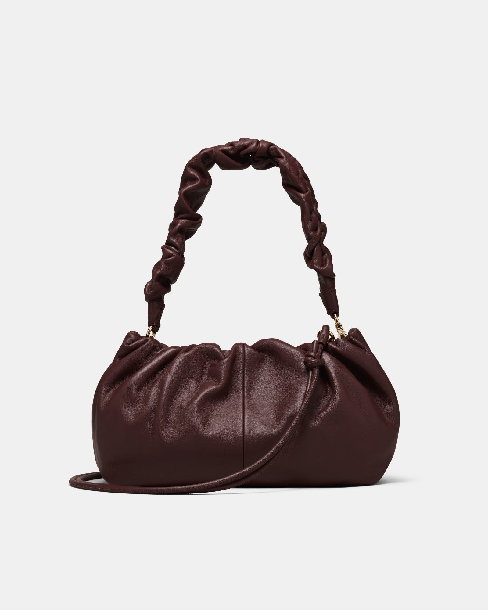 Alina Shoulder Bag - Mahogany