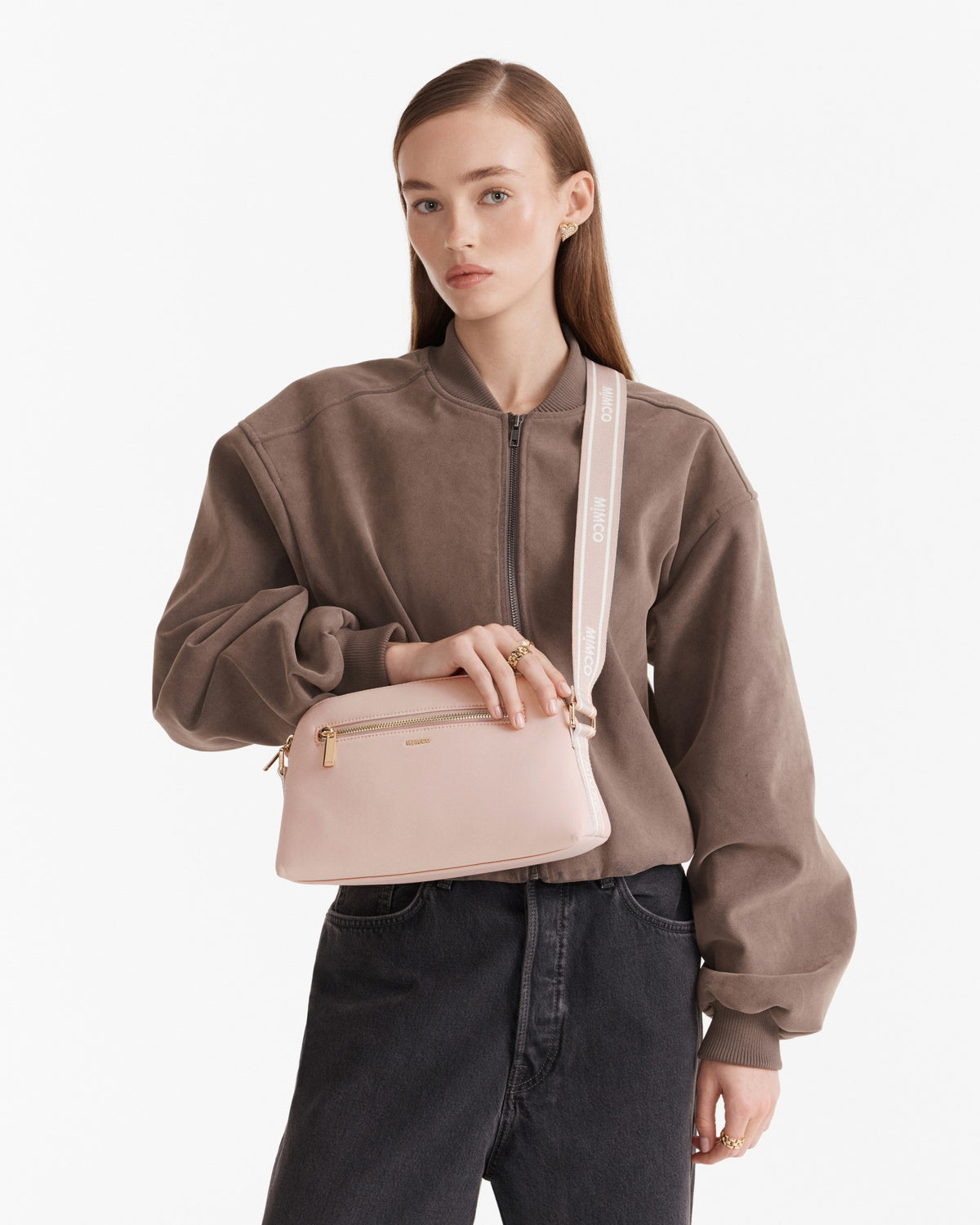 Squad Crossbody Bag - Dusty Rose