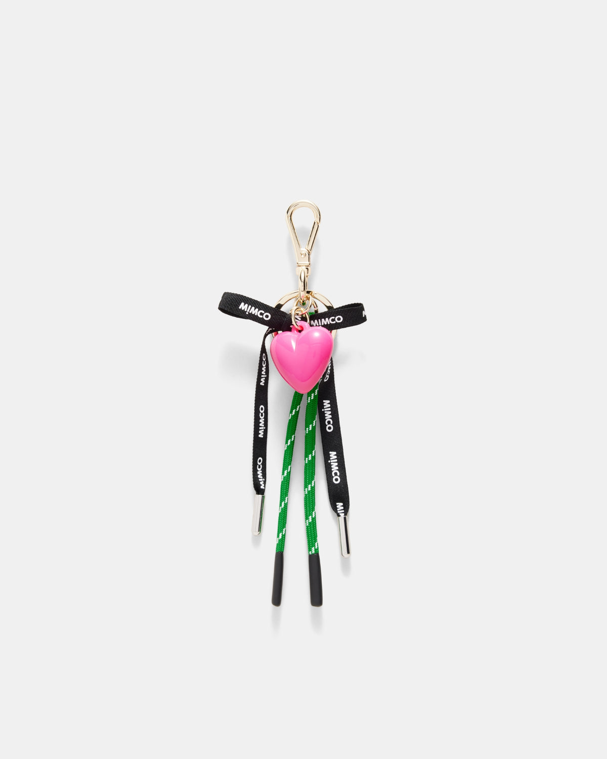 Ribbon Bag Charm - Pink Multi