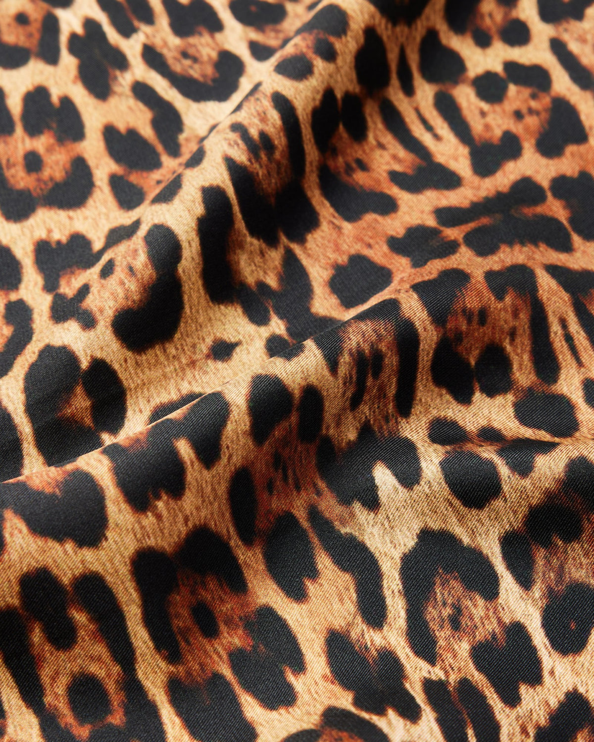 Leopard Square Scarf - Claret