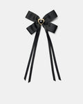 Sorrowful Heart Hair Clip - Black