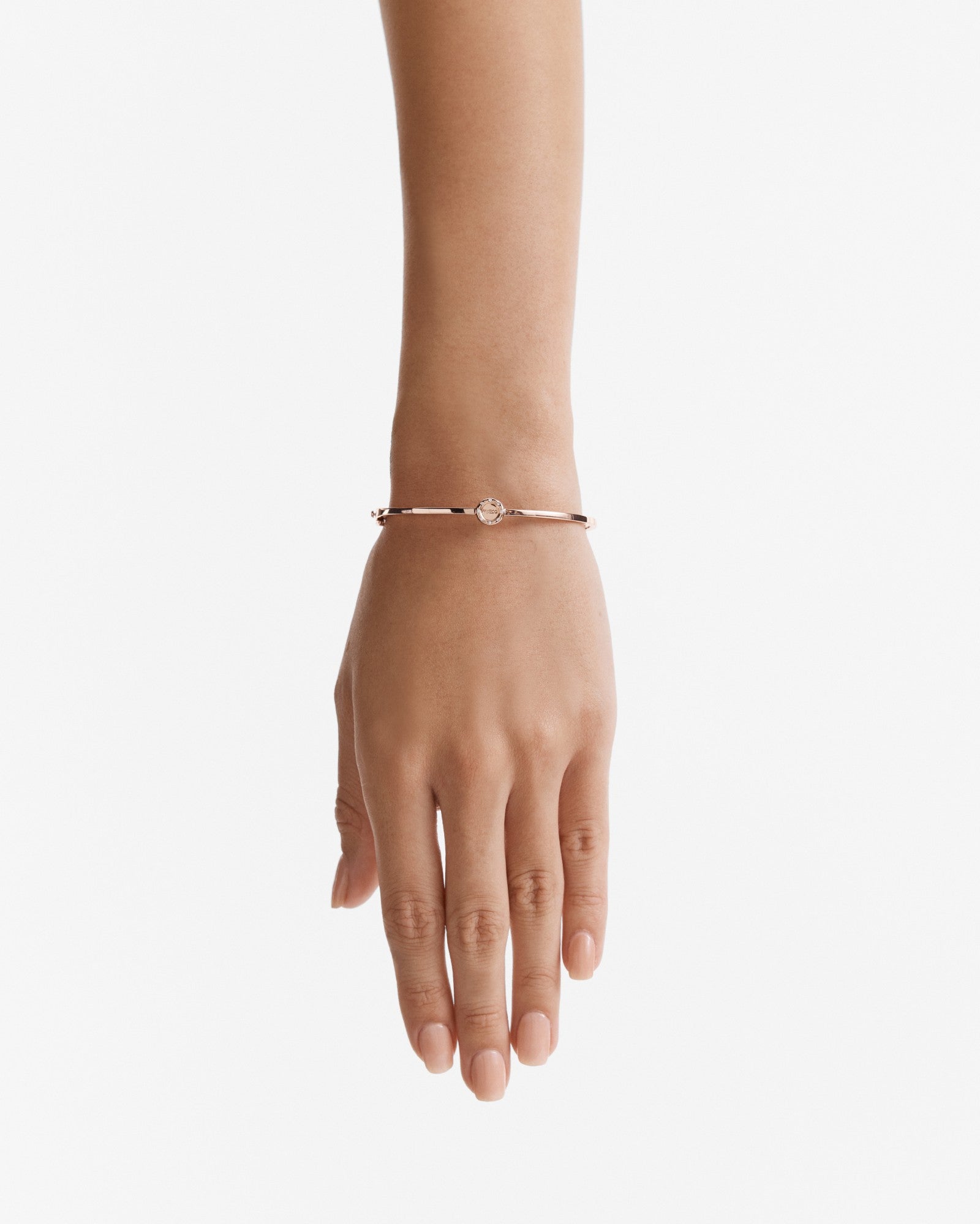 Lune Bangle - Rose Gold