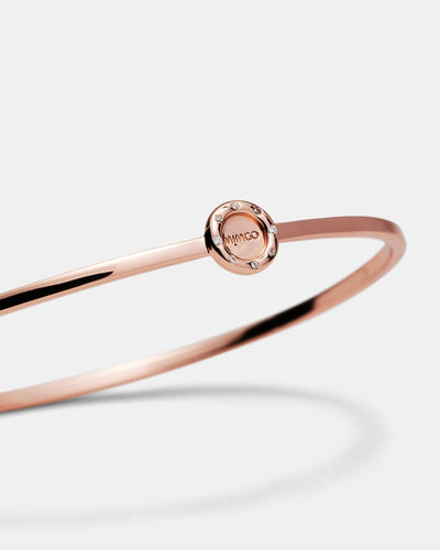 Lune Bangle - Rose Gold