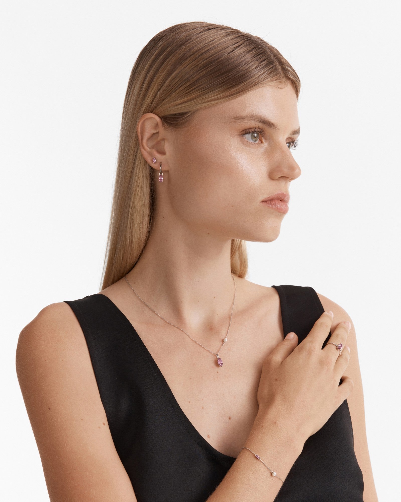 Candy Necklace - Soft Pink