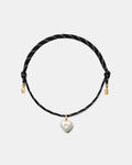 Devotion Heart Necklace - Black