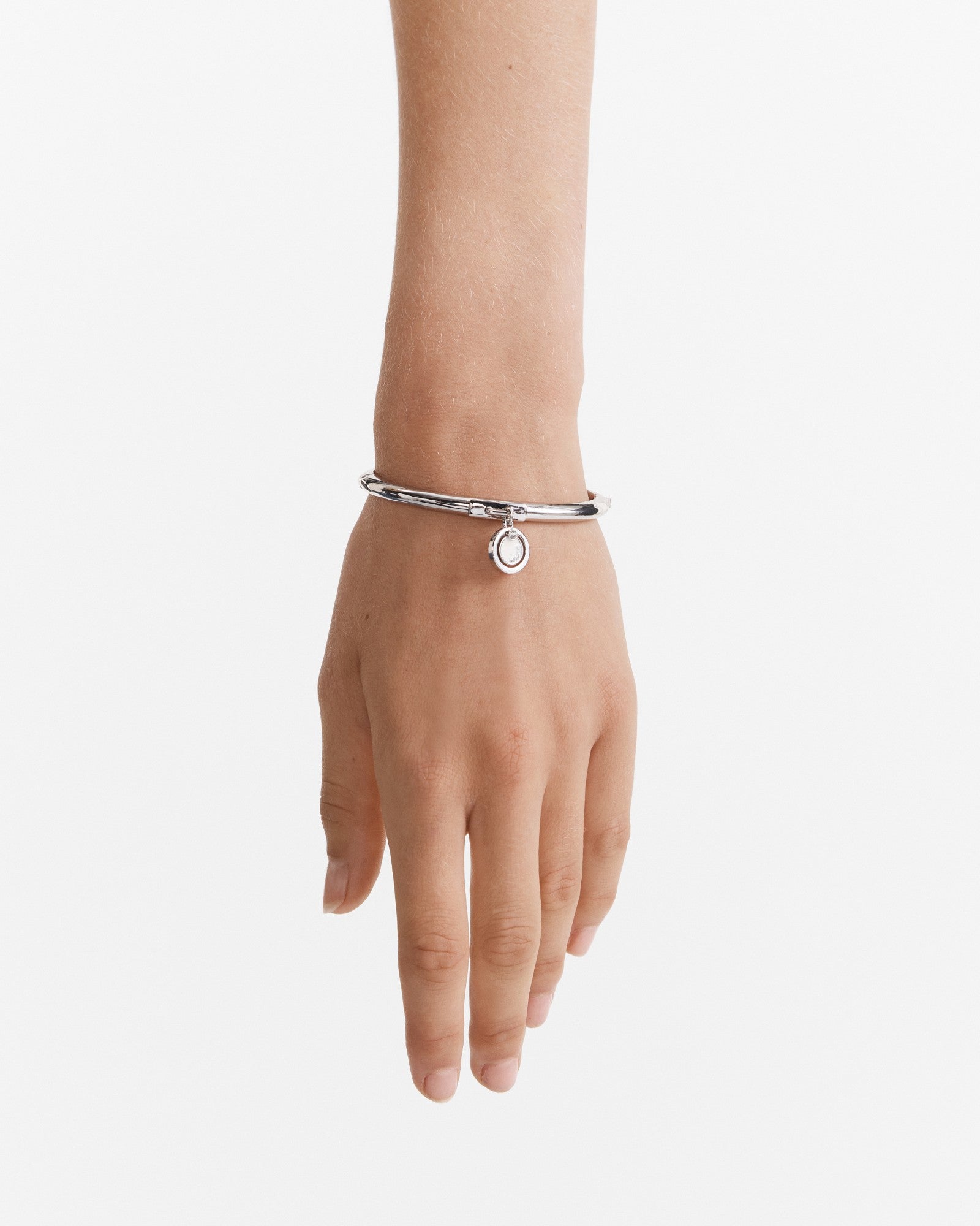 Charmed Bangle - Silver