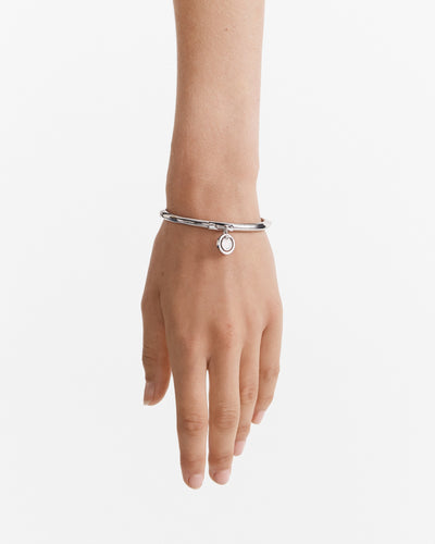 Charmed Bangle - Silver
