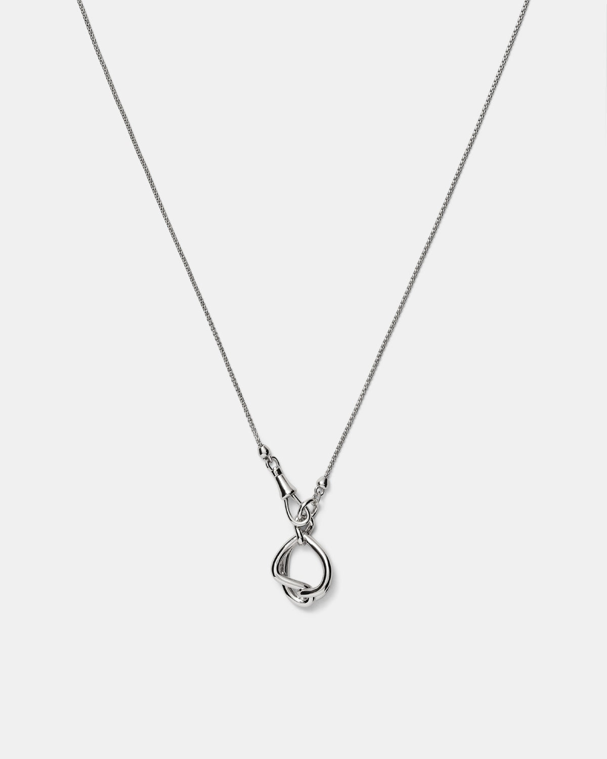 Mila Pendant Necklace - Silver