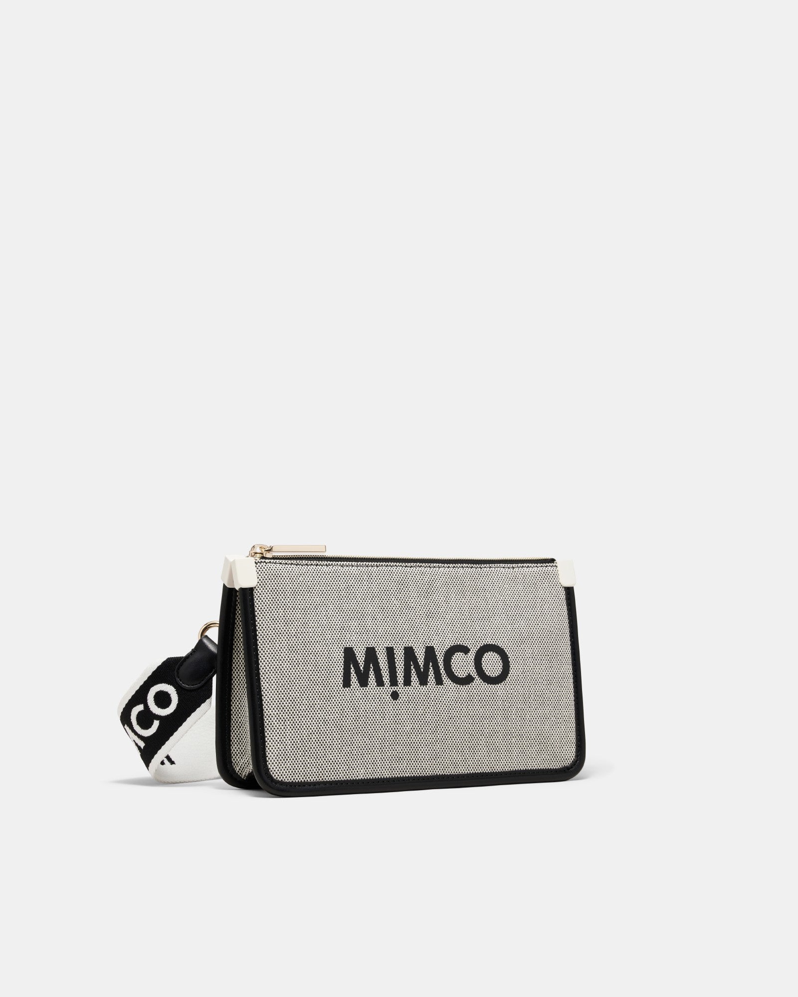 Patch Crossbody Bag - Black White