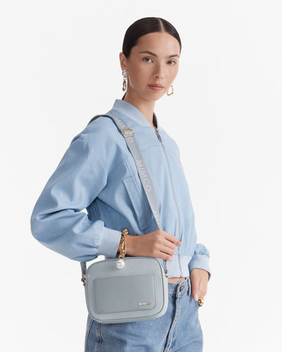 Northcote Camera Crossbody Bag - Dusty Blue