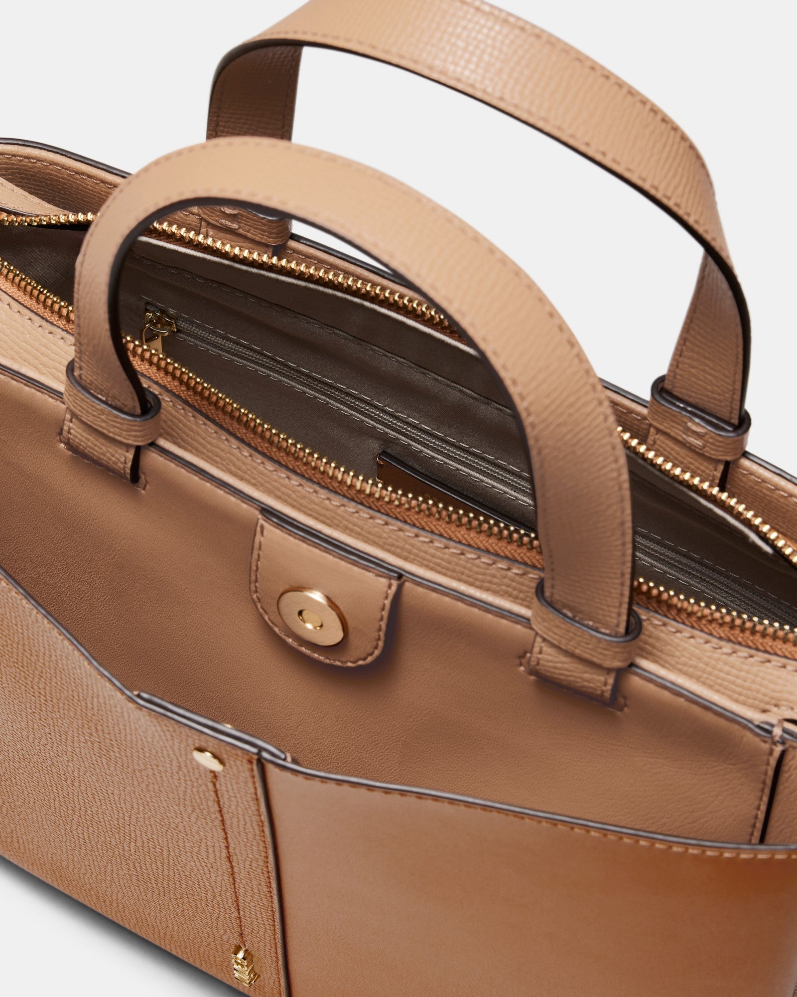 Metro Mini Tote Bag - Caramel