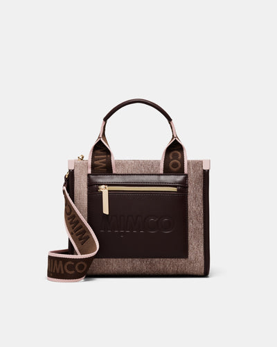 Patch Mini Tote Bag - Bitter Chocolate