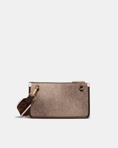 Patch Crossbody Bag - Bitter Chocolate