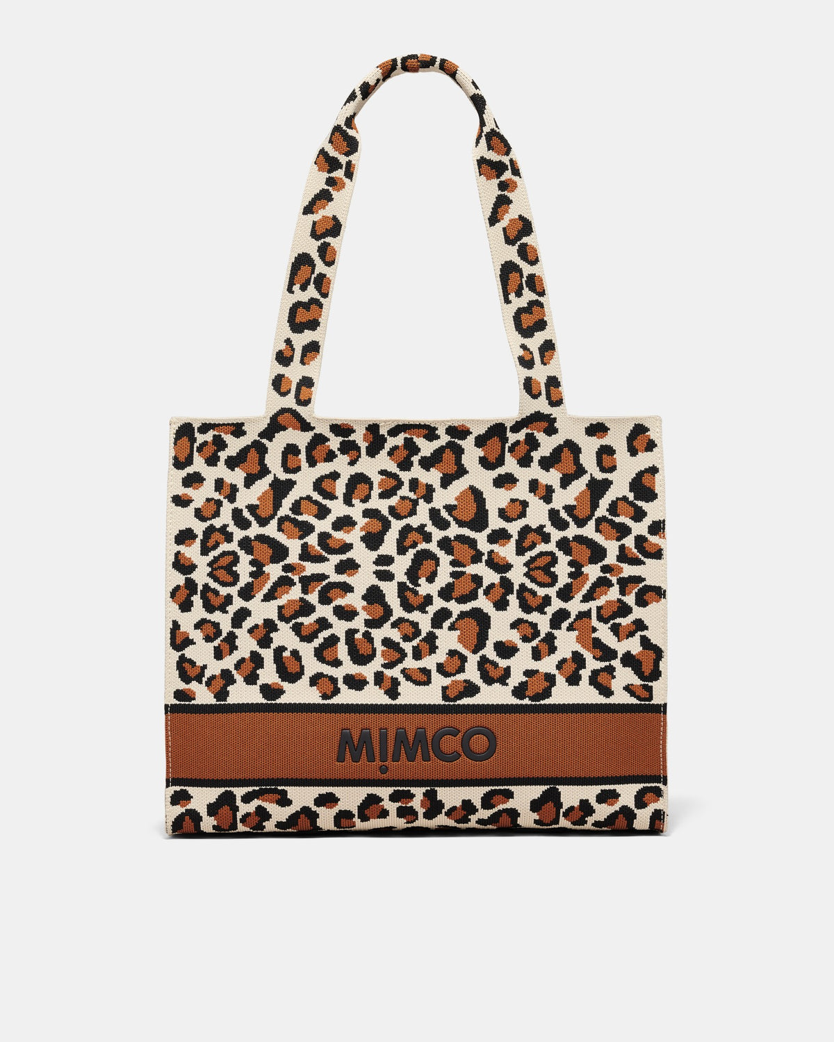 Blondie Boxy Tote Bag - Leopard