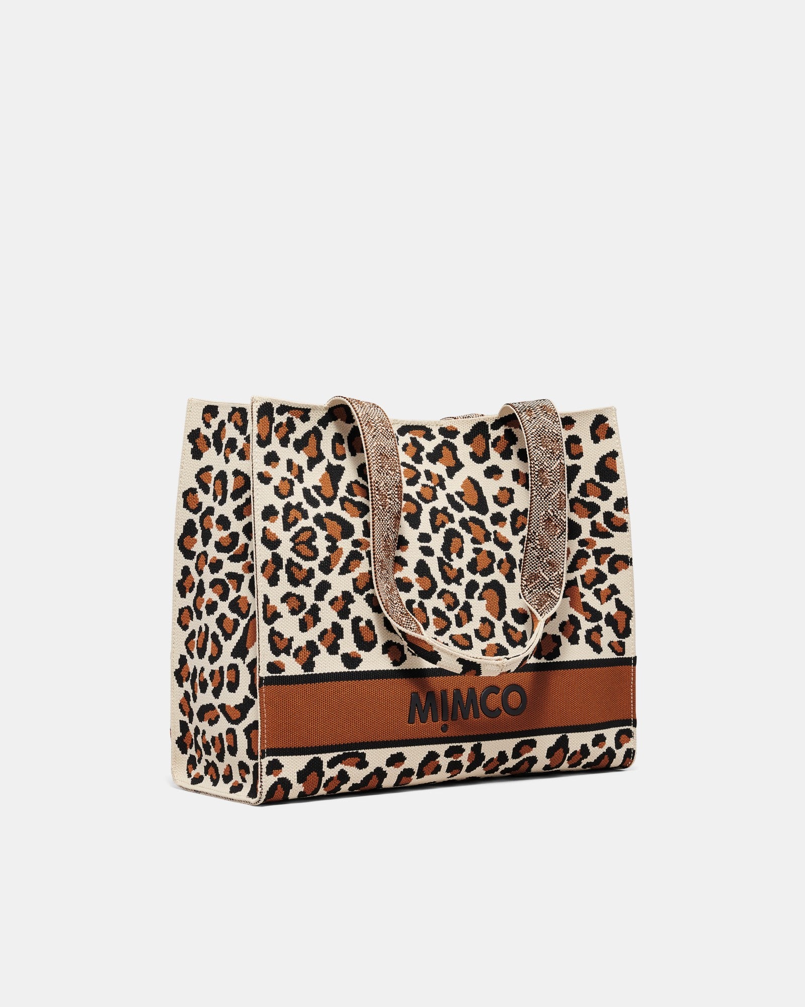 Blondie Boxy Tote Bag - Leopard