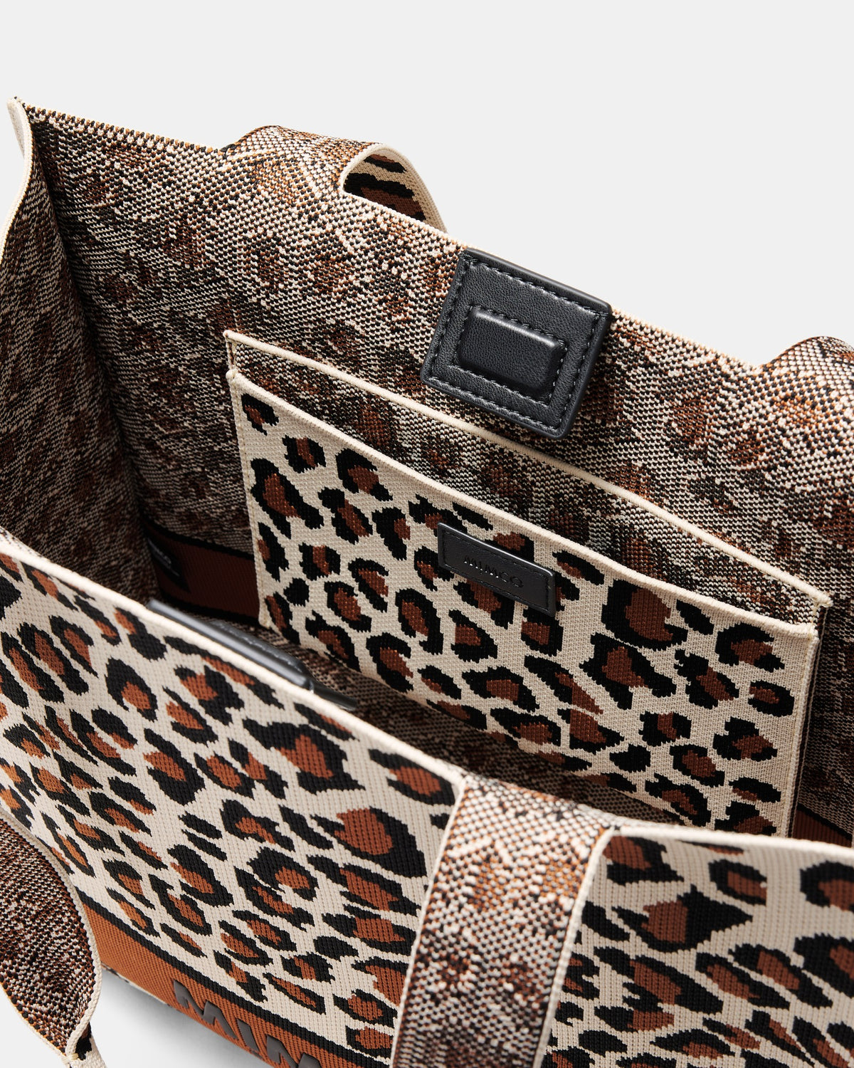 Blondie Boxy Tote Bag - Leopard