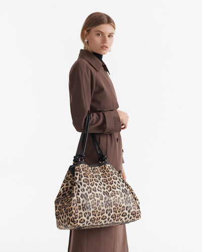 Yasmine Tote Bag - Leopard