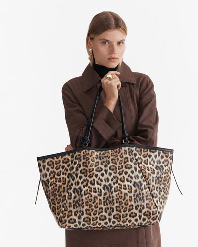 Yasmine Tote Bag - Leopard
