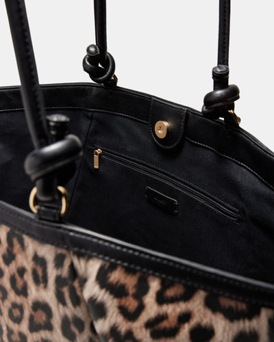 Yasmine Tote Bag - Leopard