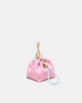 Lacey Pouch Keyring - Pink Dust