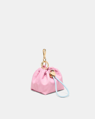 Lacey Pouch Keyring - Pink Dust