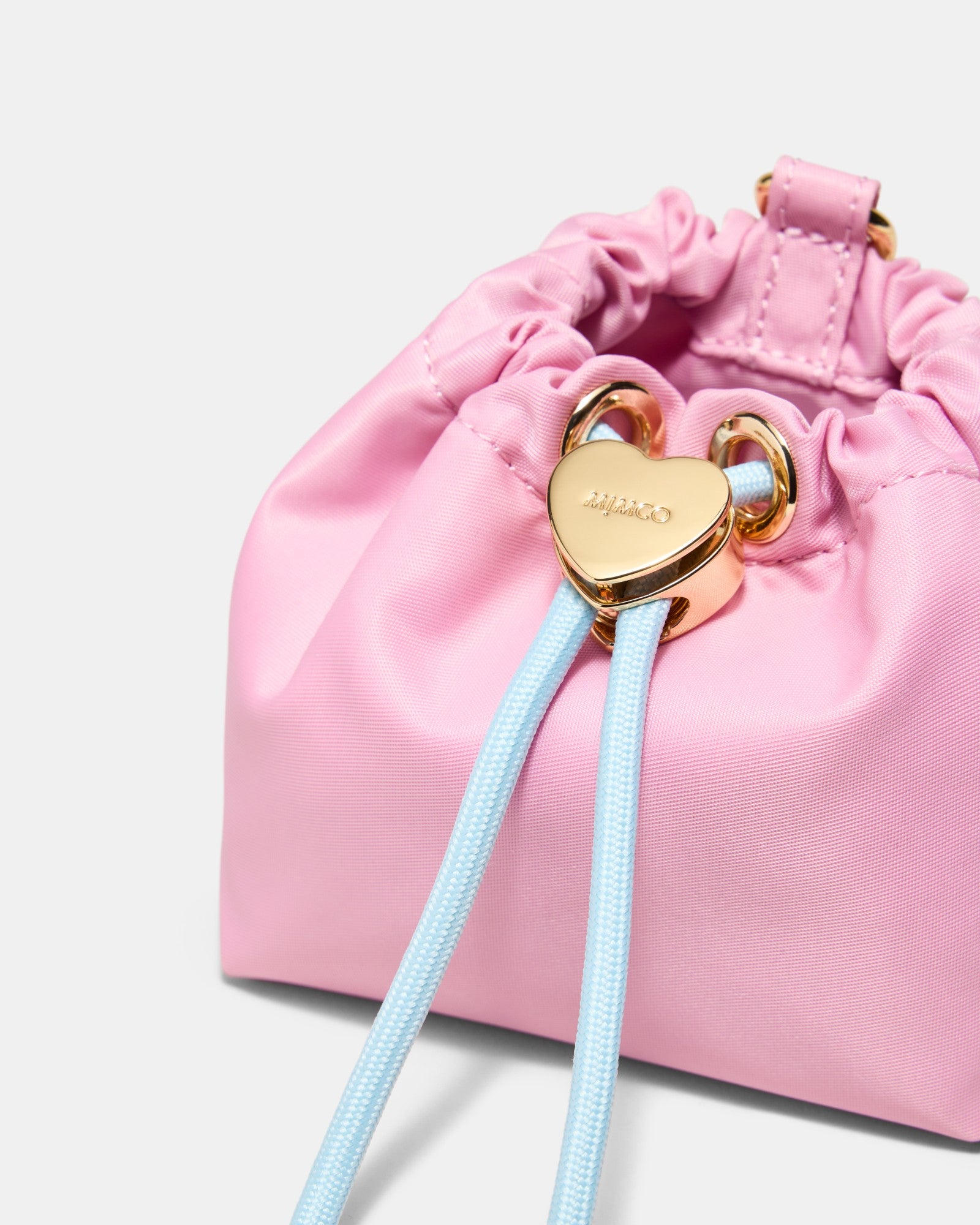 Lacey Pouch Keyring - Pink Dust