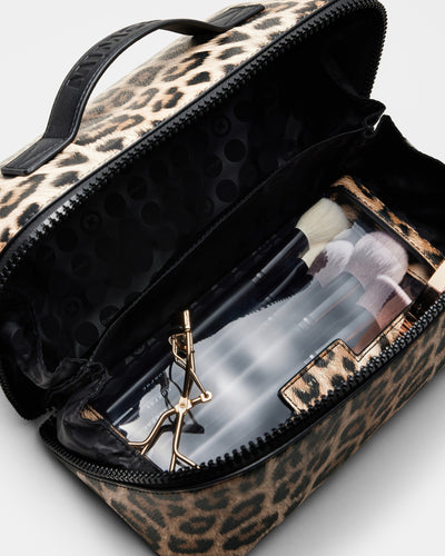 Atomic Cosmetic Case - Leopard