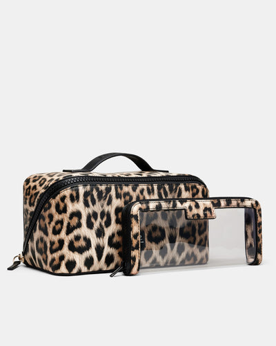 Atomic Cosmetic Case - Leopard