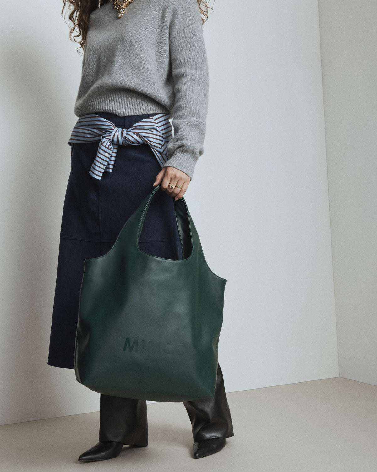 Brittany Tote Bag - Thyme