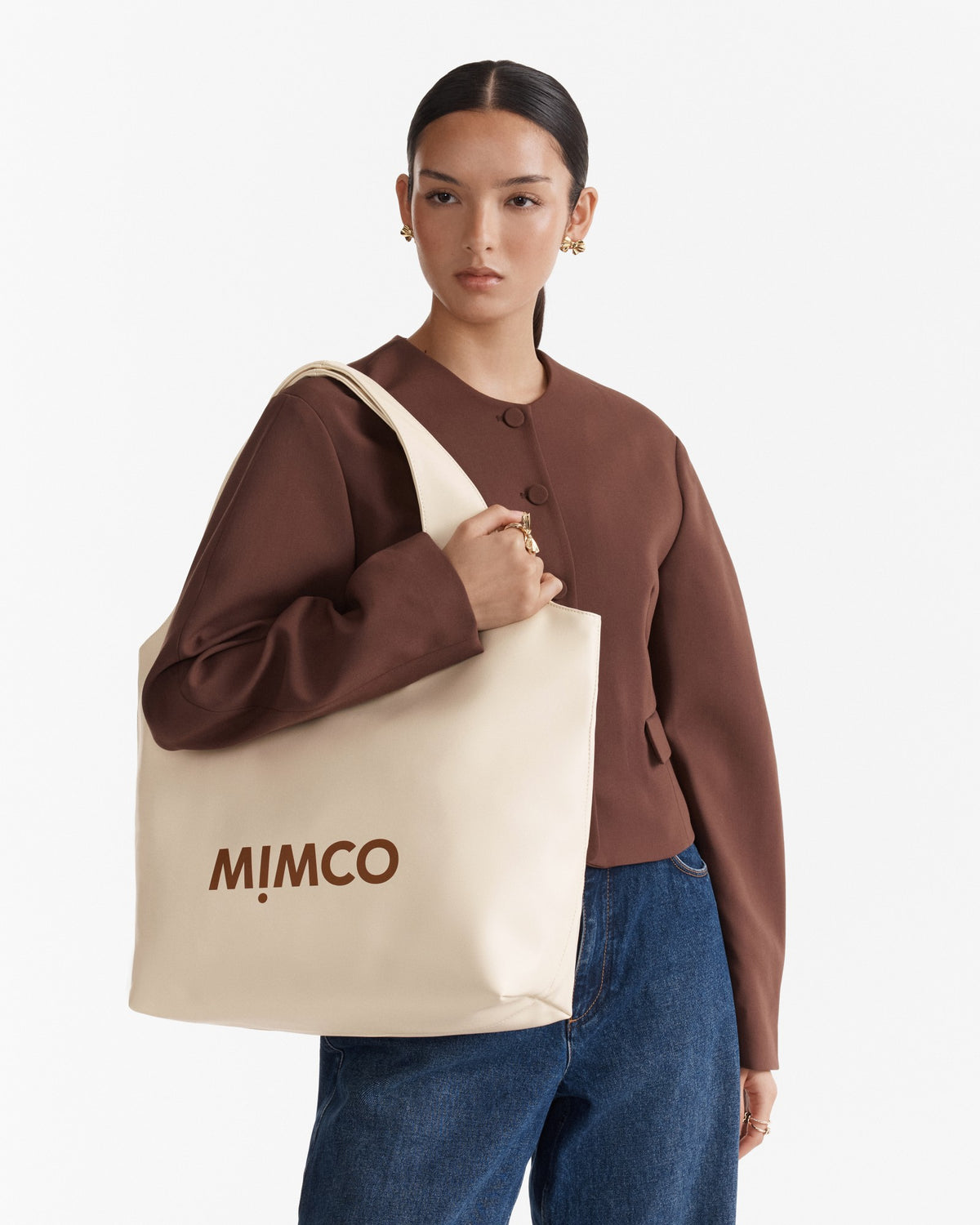 Brittany Tote Bag - Beige