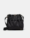 Cady Bucket Crossbody Bag - Black Light Gold