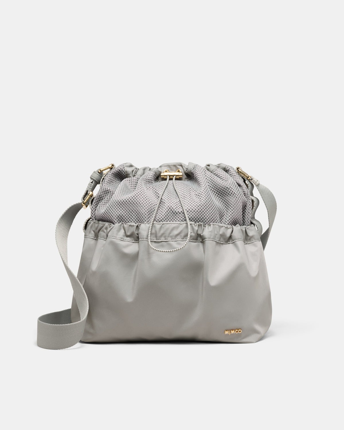 Cady Bucket Crossbody Bag - Grey Sky