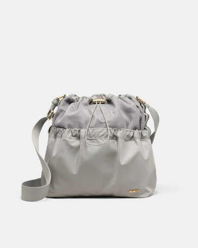 Cady Bucket Crossbody Bag - Grey Sky