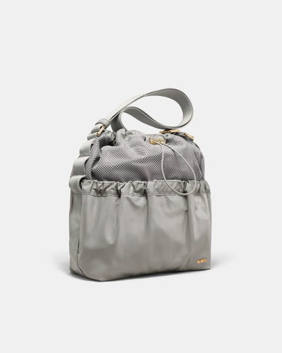 Cady Bucket Crossbody Bag - Grey Sky
