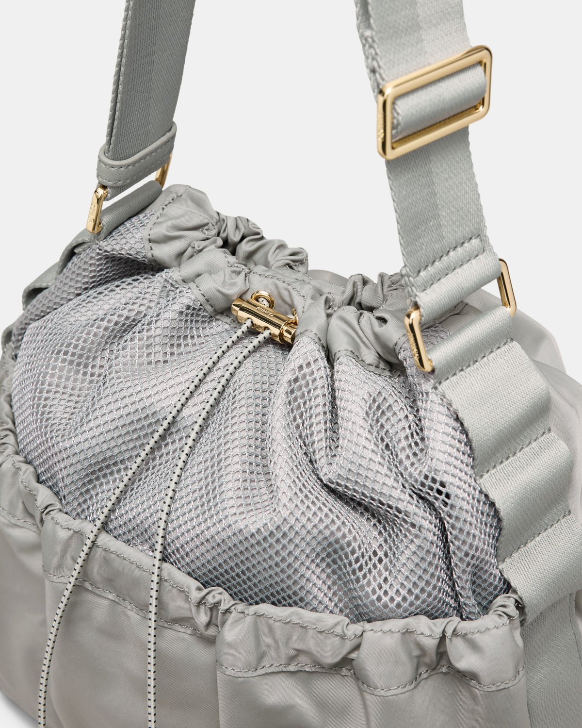 Cady Bucket Crossbody Bag - Grey Sky