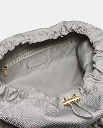 Cady Bucket Crossbody Bag - Grey Sky