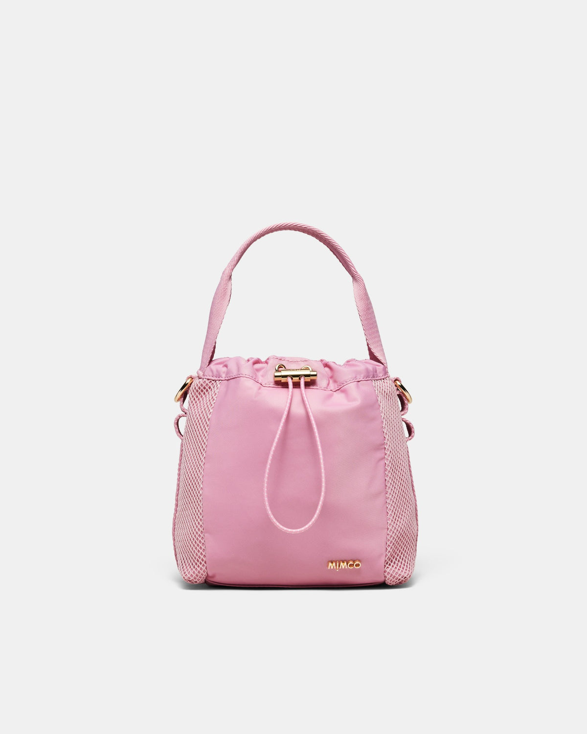 Cady Mini Bucket Crossbody Bag - Pink Dust