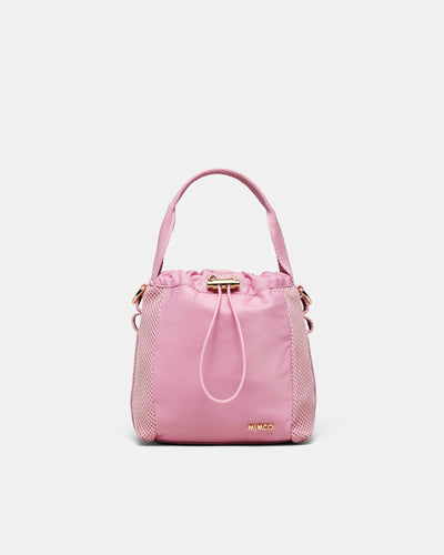 Cady Mini Bucket Crossbody Bag - Pink Dust