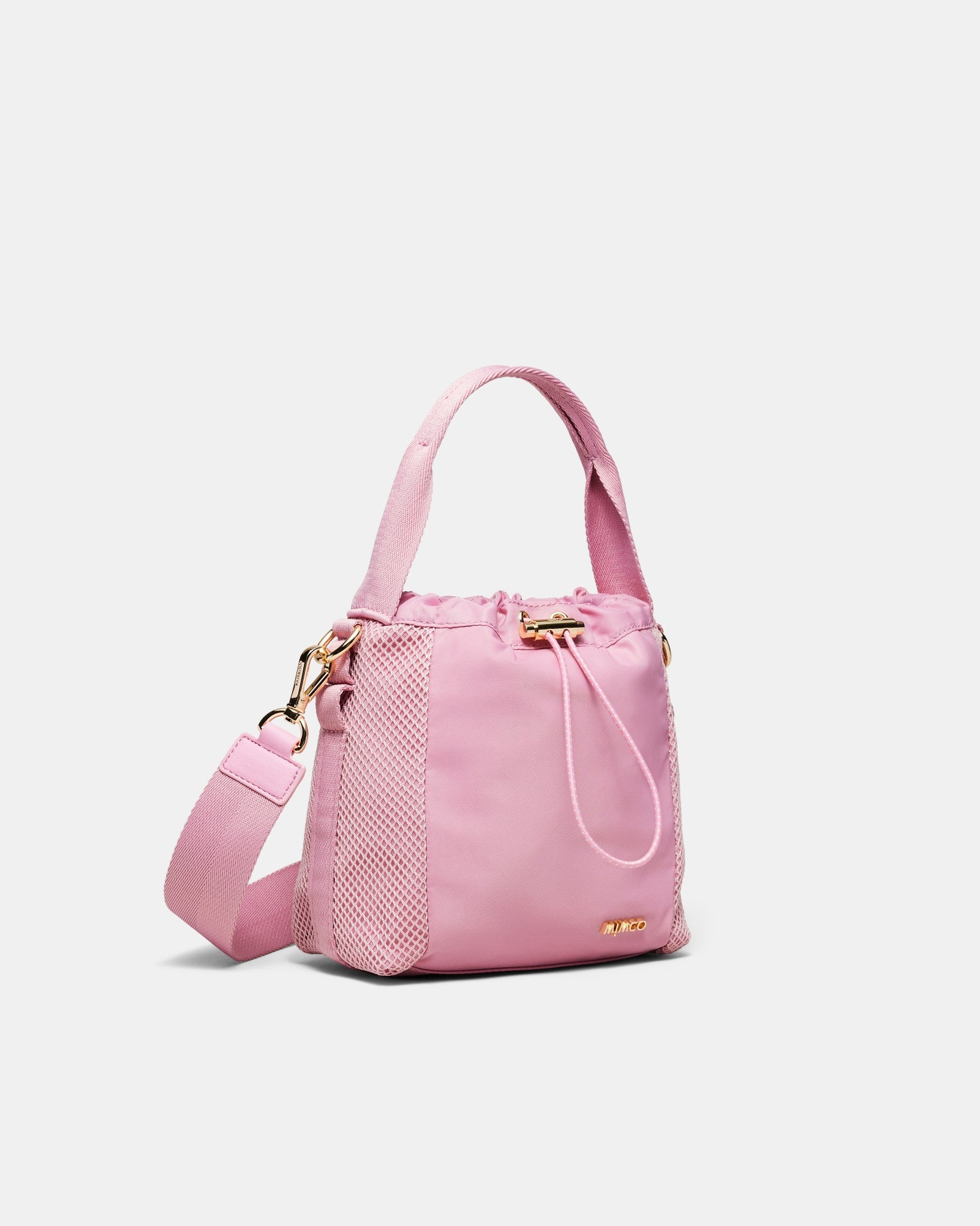 Cady Mini Bucket Crossbody Bag - Pink Dust
